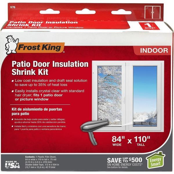 Thermwell Prods. Co. Frost King Shrink Film Window Insulation Kit For