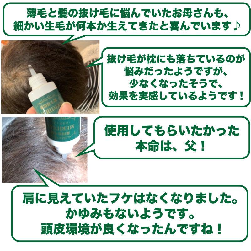 育毛剤 医薬部外品 MERIDIAN-メリディアン-6本セット 薬用育毛剤 男性用 女性用 |  | 12