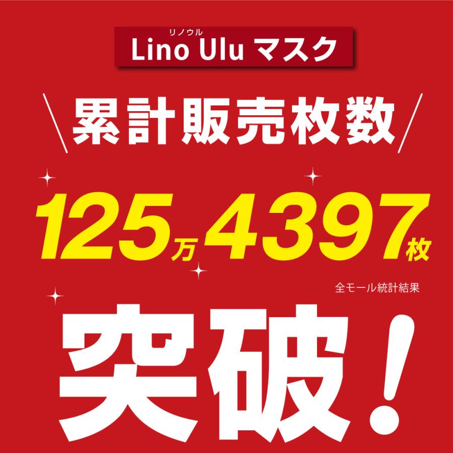 接触冷感 マスク 3枚組 日本製抗菌コーティング ひんやり 洗える ウイルス 対策 UVカット | Lino Ulu | 10