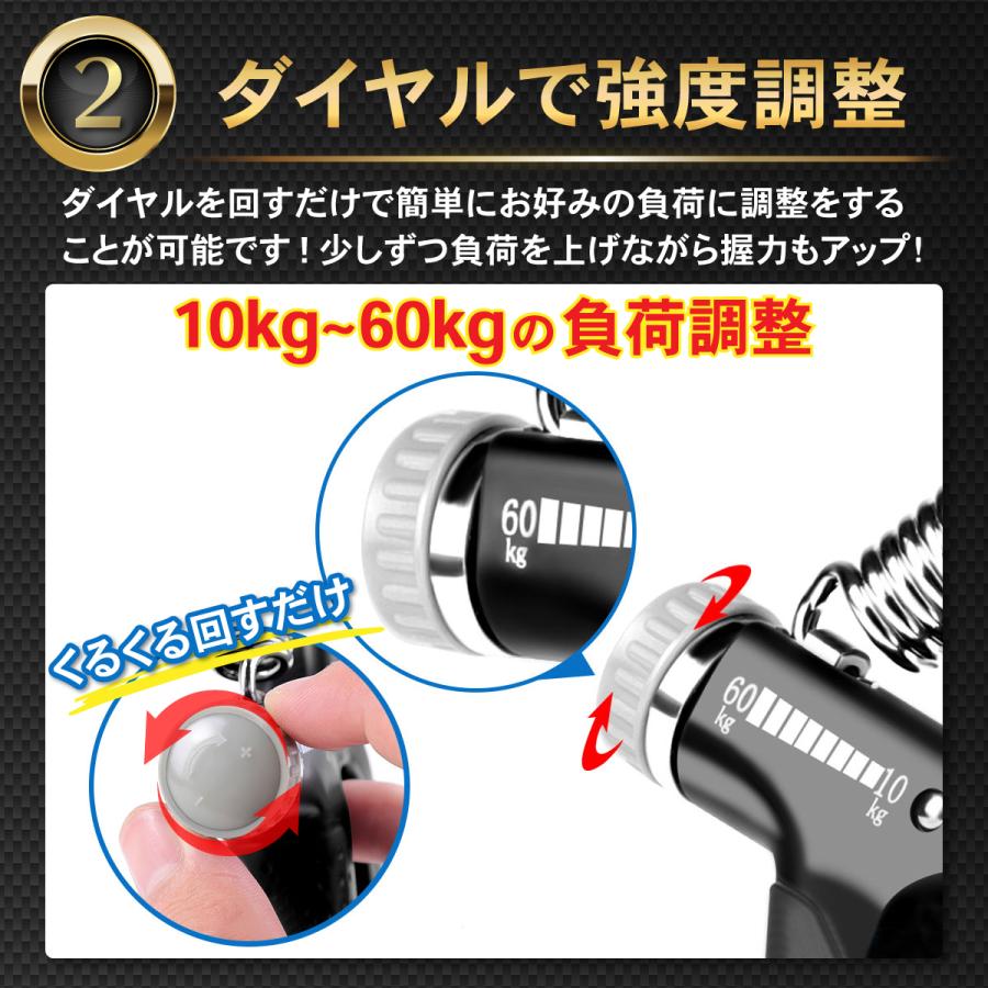 Lino Ulu（リノウル） ハンド グリップ グリッパー 握力 器具