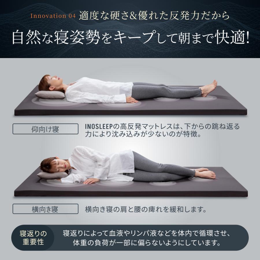 INOSLEEP マットレス ダブル 5cm へたりにくい 軽い 軽量 通気性 INOSLEEP マットレス ダブル 5cm へたりにくい 軽い 軽量 通気性