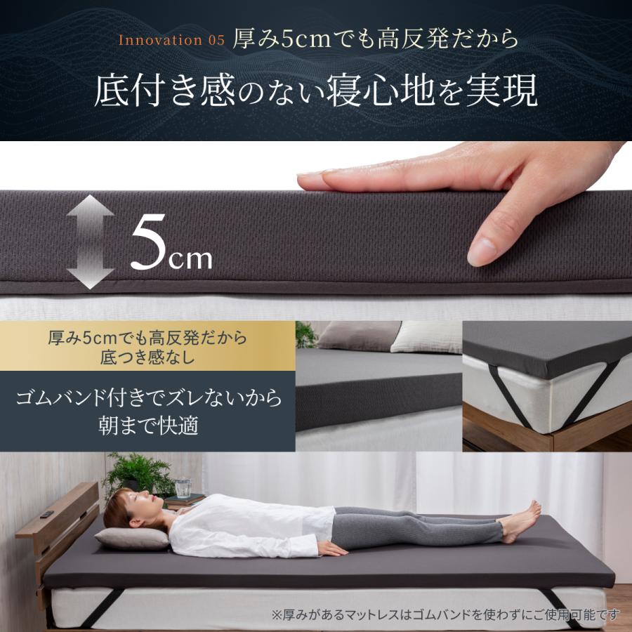 INOSLEEP マットレス ダブル 5cm へたりにくい 軽い 軽量 通気性 INOSLEEP マットレス ダブル 5cm へたりにくい 軽い 軽量 通気性