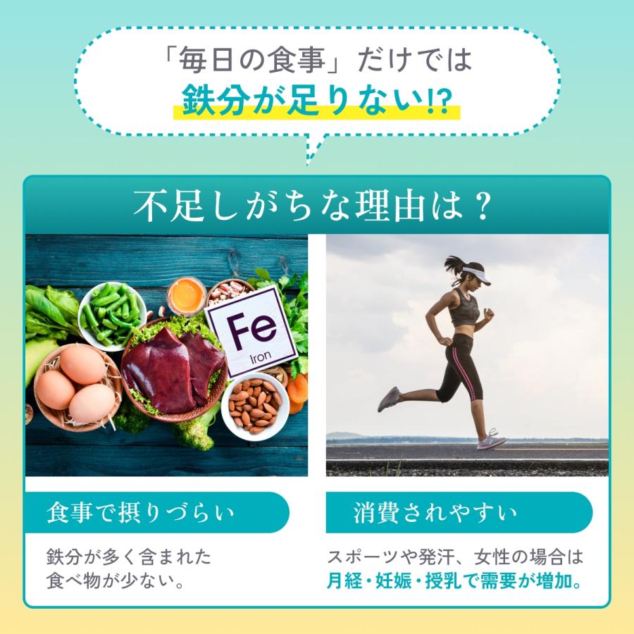 【2025モンドセレクション金賞】フェリチン鉄サプリ 鉄分サプリ まめラボ フェリチン鉄 60粒 1ヵ月分 鉄分補給 鉄剤 鉄分 サプリ サプリメント 貧血 鉄 爆買 |  | 04