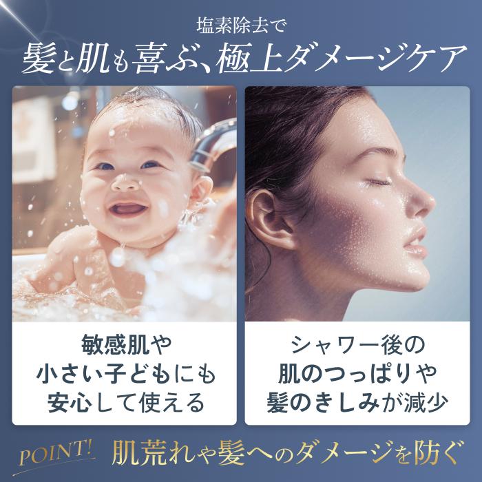 塩素除去カートリッジ パーフェクトケアバブル専用 シャワーヘッド