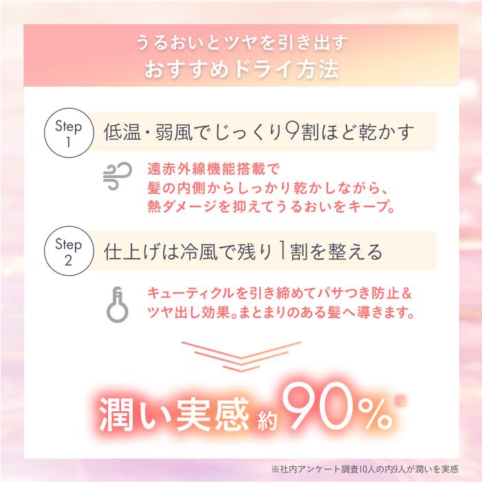 Ur.Salon ヘアドライヤー 大風量 速乾 ダブルリペアイオン 折り畳み式 爆買 |  | 14