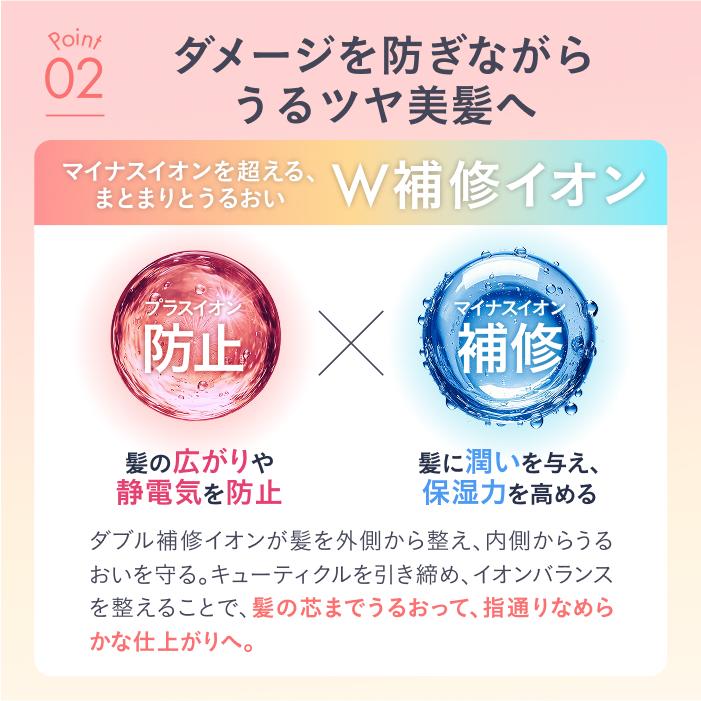 Ur.Salon ヘアドライヤー 大風量 速乾 ダブルリペアイオン 折り畳み式