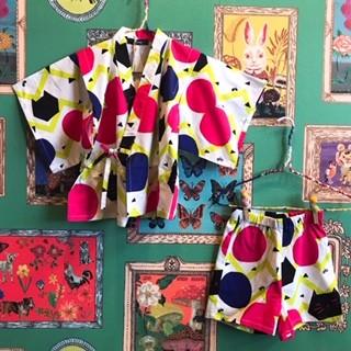 50 Off Sale セール Unica ユニカ 子供服 にゃんこ柄甚兵衛 春夏新作 U Meripop 通販 Yahoo ショッピング