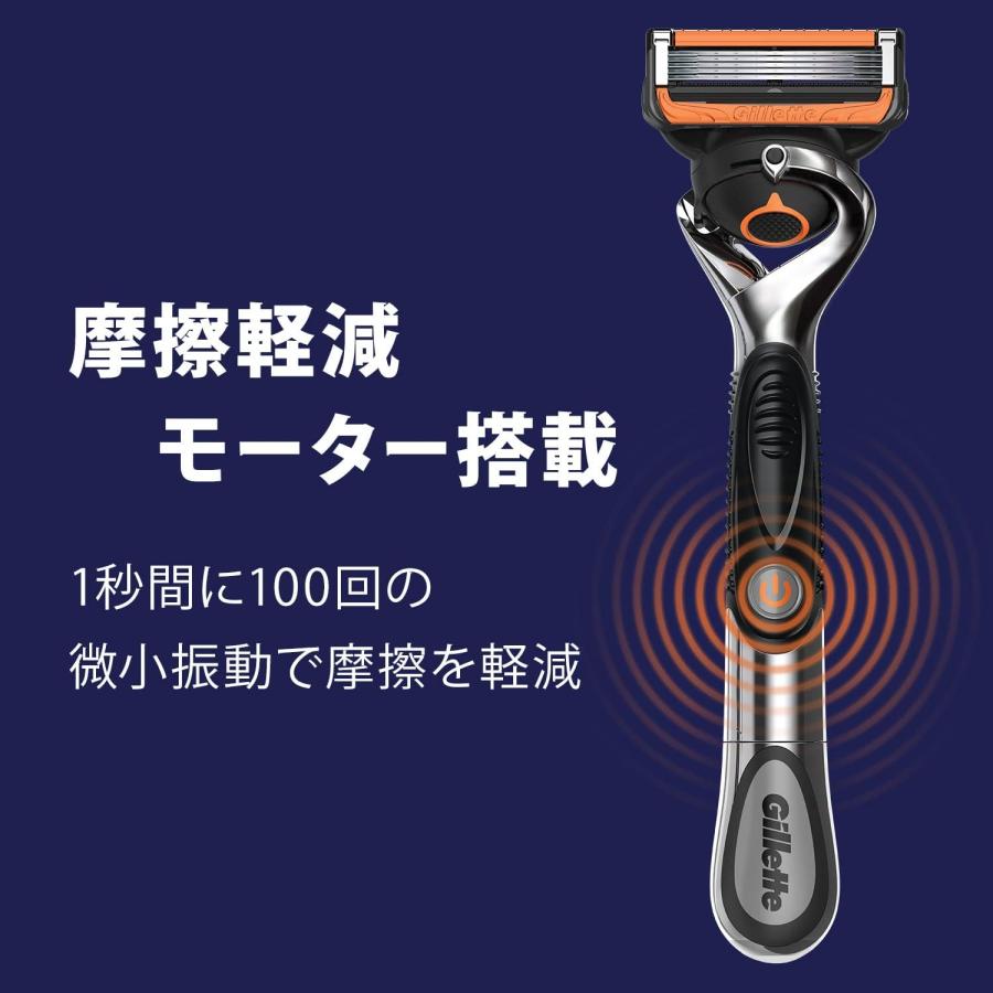 ジレット プログライド5+1 電動 替刃 [2ケース]　Gillette PROGLIDE5+1 パワー 替え刃 計8個 正規品 純正品 ヒゲソリ ひげ剃り 髭剃り カミソリ 剃刀｜meristauk｜02