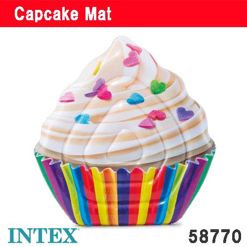 カップケーキ フロート 浮き輪 フローティングマット インスタ映え Intex ビーチ 川遊び プール 日本正規品 メリたす 通販 Yahoo ショッピング