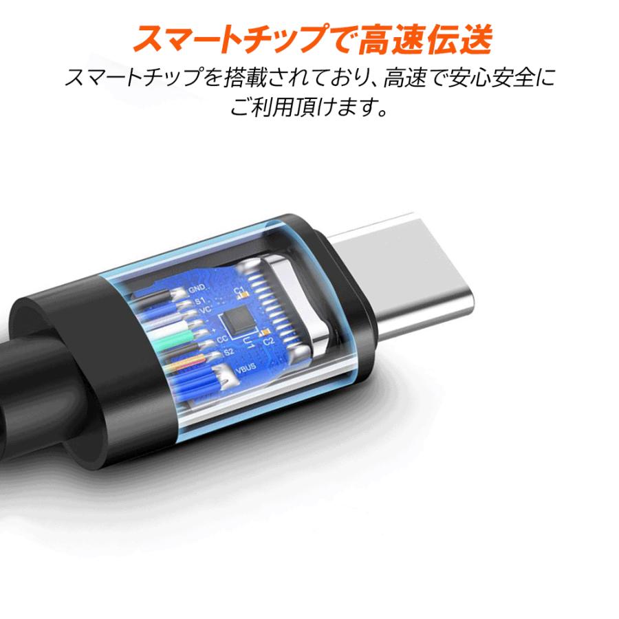 PS5 コントローラー 充電ケーブル 1.5 m プレイステーション5 プレステ5 DualSense 充電中でもプレイ可能 USB to TYPE-C (タイプC) ケーブル スマホ｜merkag｜07