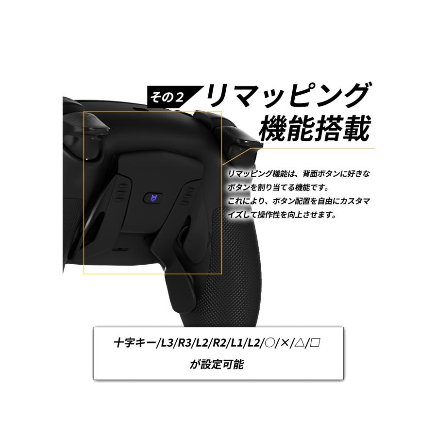PlayStation FusionX / Pro PS5用 互換 カスタムコントローラー PlayStation FusionX / Pro PS5用 互換 カスタムコントローラー