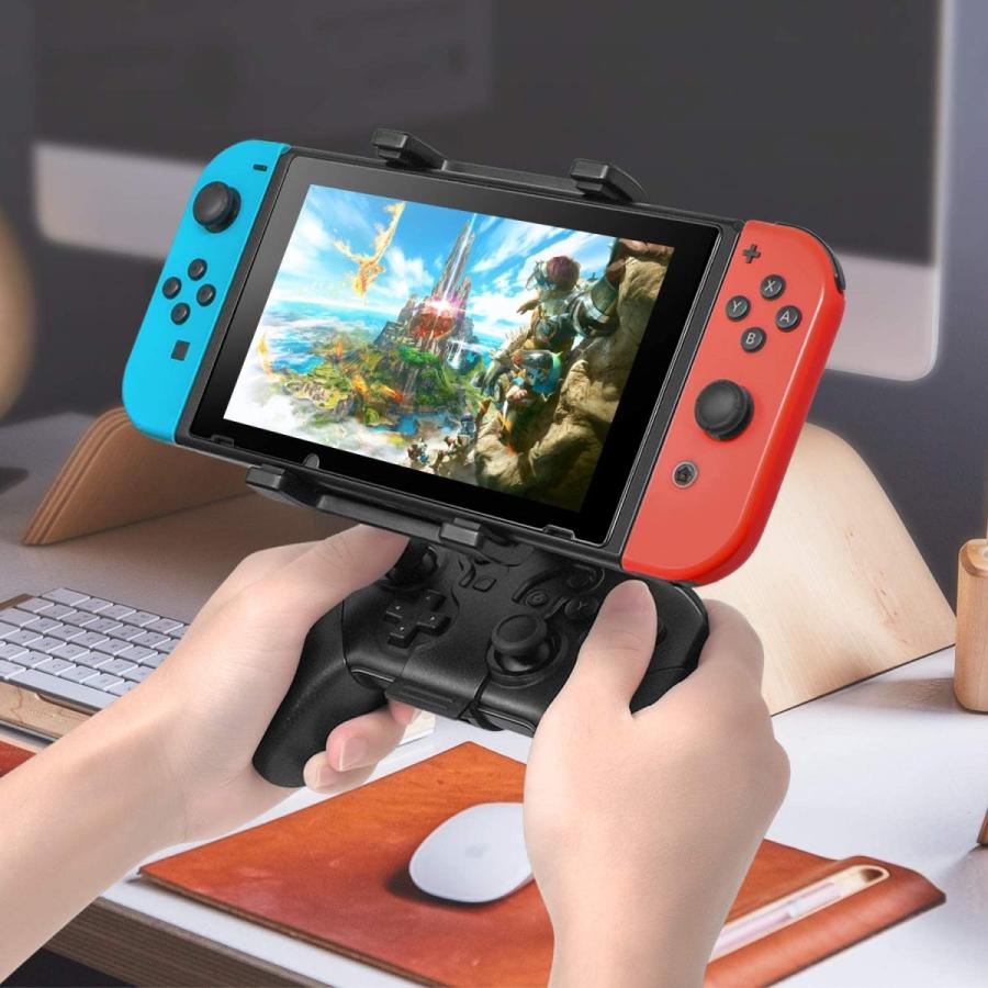 P5倍 Nintendo Switch プロコン コントローラー 専用 ハンドル ブラケット Proコントローラー スイッチ 本体 角度調整可能 便利グッズ Handlepro Merka G Yahoo 店 通販 Yahoo ショッピング