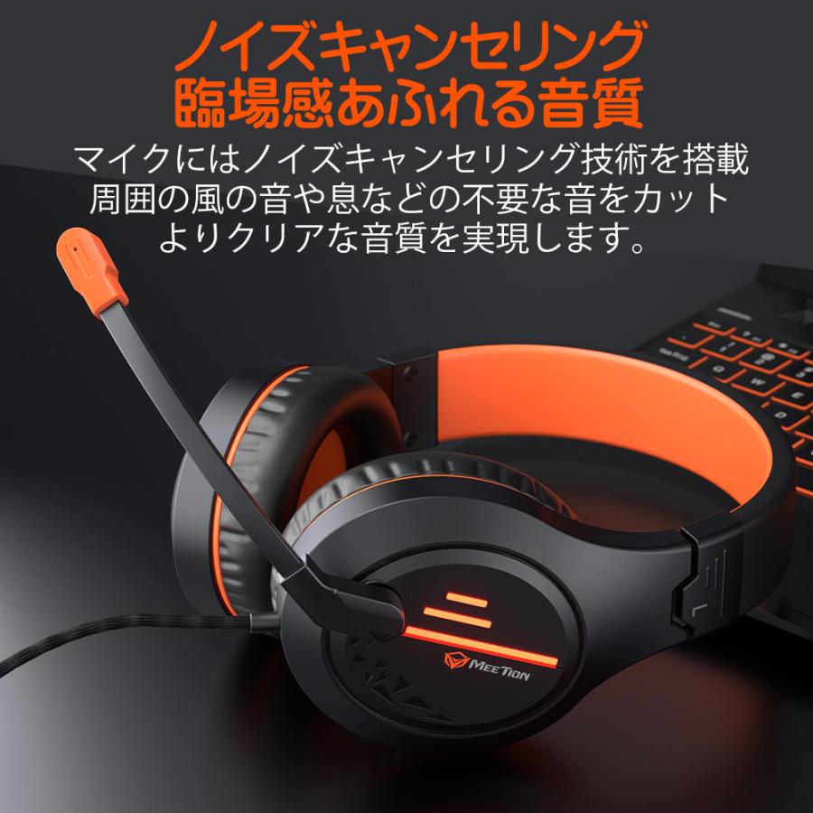 いラインアップ ヘッドホン 有線 ゲーミングヘッドセット Hp021 Ps4 Ps5 Switch Xbox ゲーミング Pc 最適 高性能マイクノイズキャンセリング 音量調整 伸縮 可能 Blaccoded Com