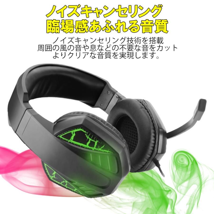 ゲーミングヘッドセット 有線 ゲーミング ヘッドセット イヤホン 高音質 ボイスチャット Ps4 任天堂スイッチ Pc 対応 ヘッドホン 高性能マイク 音量調整 Headset2 Merka G Yahoo 店 通販 Yahoo ショッピング