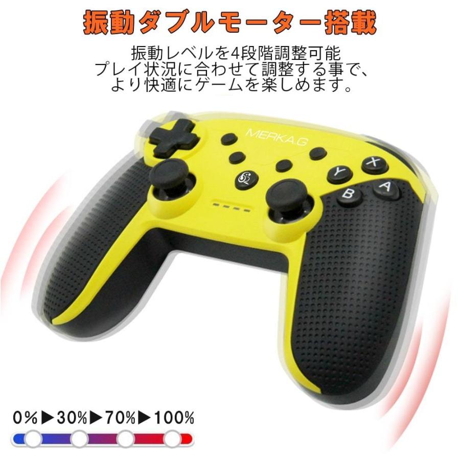 Switch Switch Lite 対応 Switchプロコン スイッチ コントローラー プロコン ワイヤレス Nintendo Switch Pro コントローラー ジャイロセンサー搭載 振動連動 Switch Con Merka G Yahoo 店 通販 Yahoo ショッピング