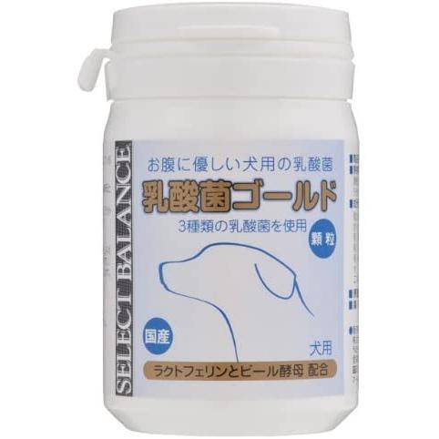 セレクトバランス 乳酸菌ゴールド 犬用顆粒 45g 犬 サプリメント 犬用 整腸 お腹のケア 健康維持 ビフィズス菌 国産 ワンちゃんの楽園 メルランド 通販 Yahoo ショッピング
