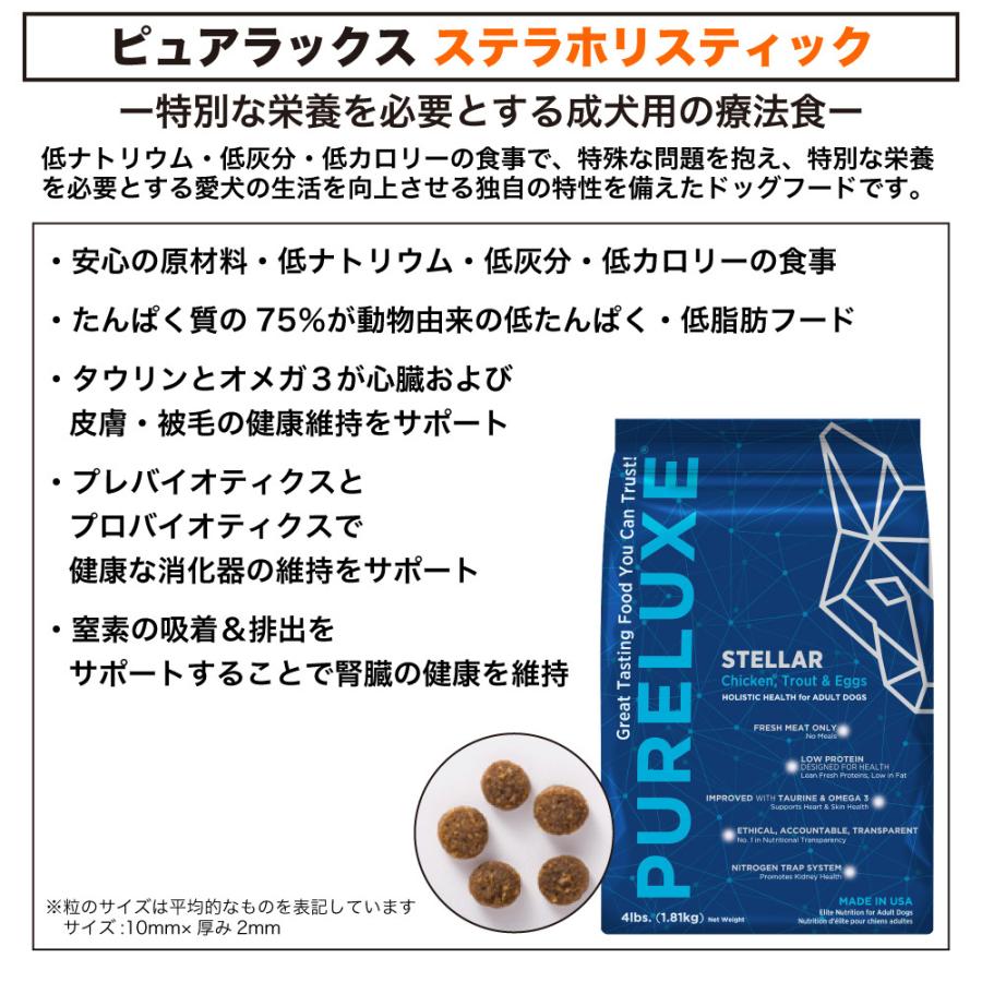 ピュアラックス ステラホリスティックヘルス 1.8kg 犬 犬用 フード