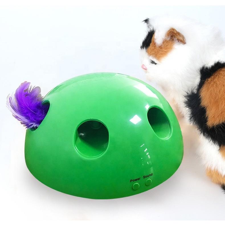 猫 おもちゃ 自動 猫じゃらし 電動 ねこじゃらし 羽毛 ねずみ