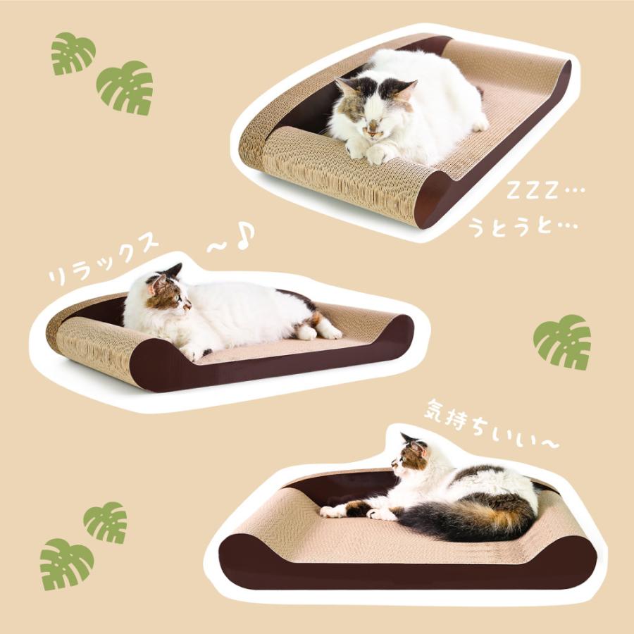 猫用 爪とぎ リラックス キャットベッド L 猫 段ボール スクラッチャー サークル ねこ 爪磨き またたび おもちゃ ダンボール Cat ワンちゃんの楽園 メルランド 通販 Yahoo ショッピング