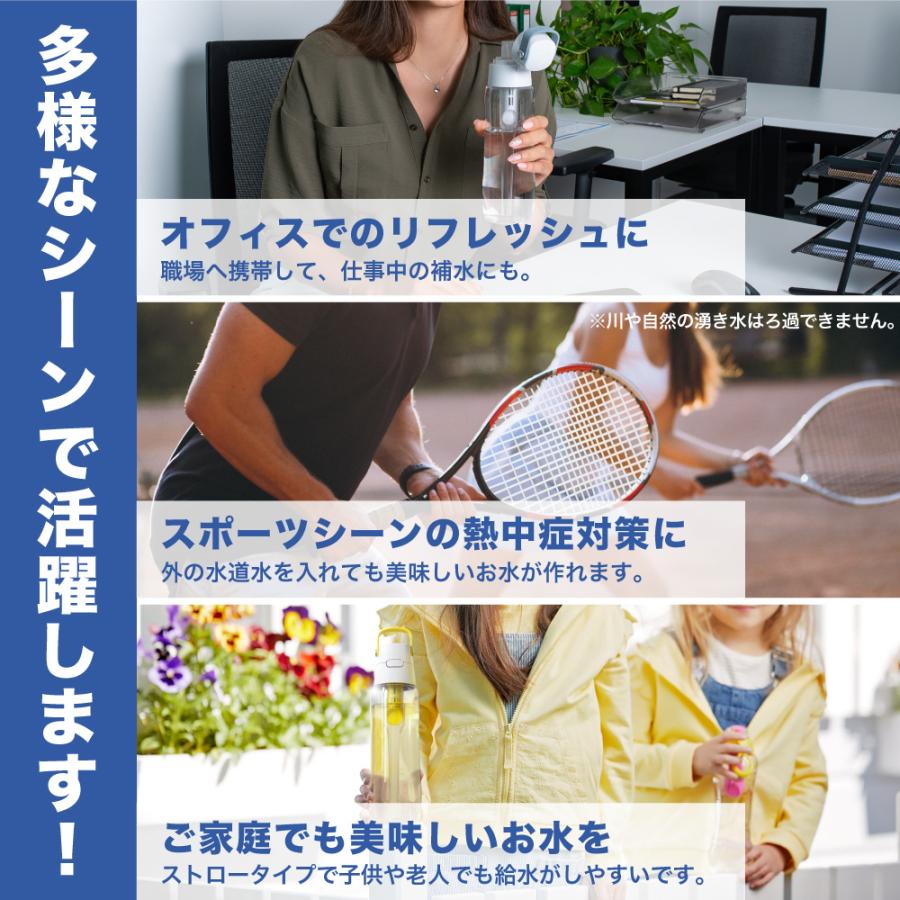 DAFI ダフィ SOLID ソリッド 携帯用 浄水ボトル 500ml ボトル型 浄水器 ハードタイプ 水筒 ろ過 マイボトル 【日本仕様・日本正規品】 | dafi | 16