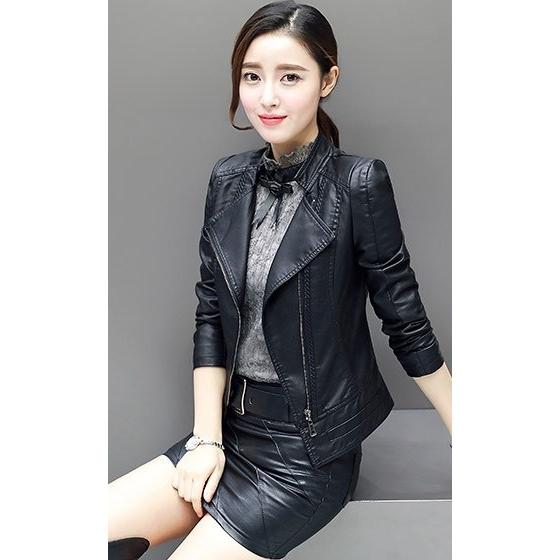 楽天市場 アウター ライダースジャケット 無地 大人 クール レディース 格安即決 Cepici Gouv Ci