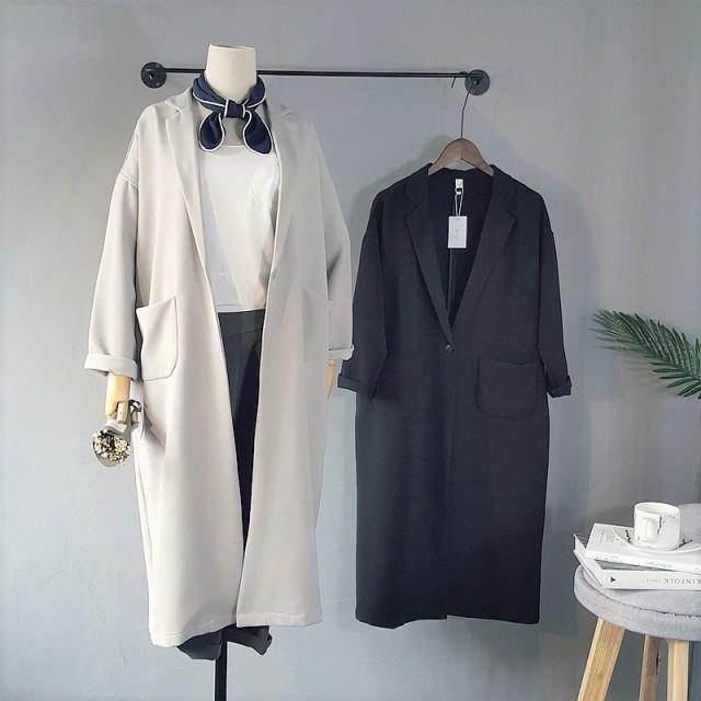 テロンチトレンチコート ブラック ライトグレー ロングコート アウター 大きいサイズ ダウンジャケット スプリングコート 春コート お取り寄せのマーリンyahoo 店 通販 Yahoo ショッピング