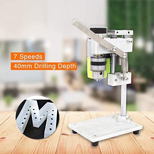 即納分 Kk Moon ベンチドリル 機械 小型ドリル 出版物diy 木製 金属 電動工具の 可変的 速度 チャック1 5 10mmミニチュア 小さい 買い特価 Leonhouseprivateclinic Com