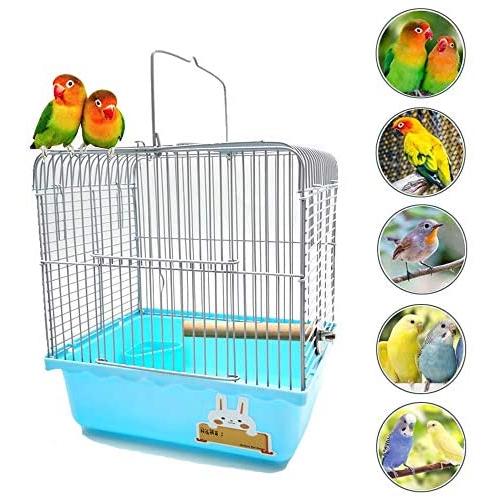 Gifty 鳥 ケージ 止まり木付き 小型 鳥かご 小鳥 文鳥 手乗り用 ゲージ インコ 移動 キャリー お出かけ バードケージ ブルー S Mrk Ujn29l4ia ミーロック 通販 Yahoo ショッピング