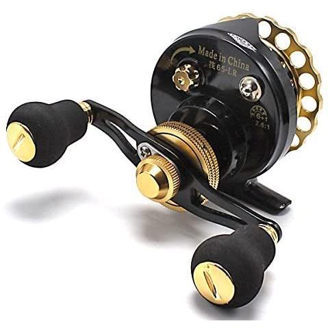 50 Off アルミマシンカット 落とし込み リール 左巻き カセ釣り イカダリール チヌ 1 2 6 ゴールド 筏 破堤46z8 左 高質で安価 Www Muslimaidusa Org