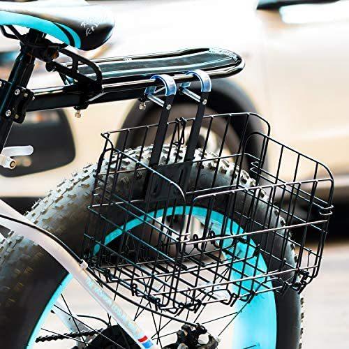 自転車かご 自転車カゴ 折りたたみ式 簡単脱着 耐荷重kg 前かご 後ろかご バスケット 自転車 マウンテンバイク クロスバイク ブラック Mrk Uoc19r3jb ミーロック 通販 Yahoo ショッピング