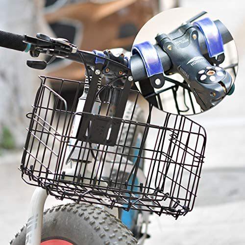 自転車かご 自転車カゴ 折りたたみ式 簡単脱着 耐荷重kg 前かご 後ろかご バスケット 自転車 マウンテンバイク クロスバイク ブラック Mrk Uoc19r3jb ミーロック 通販 Yahoo ショッピング