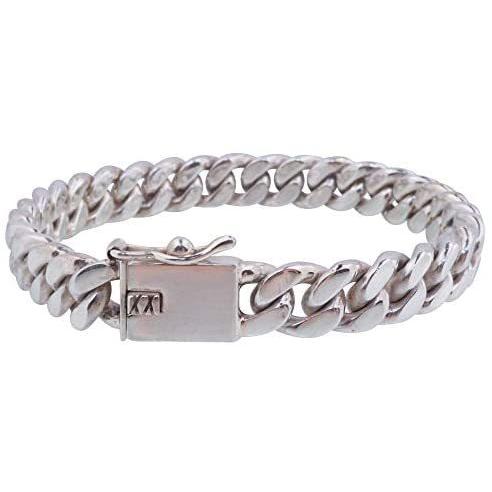 人気ブランド Abalent アバレント 喜平ブレスレット メンズ シルバー925 10ｍｍ きへい キヘイ シンプル ブレスレット 太め シルバーブレスレット 新しいコレクション Pollinoplast Com