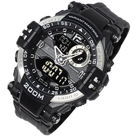 ラドウェザー 腕時計 メンズ 水に強い0m防水なのでサーフィンやマリンスポーツで使える アナログ デジタル ウォッチ シルバー Mrk Vja26n2jg012 ミーロック 通販 Yahoo ショッピング