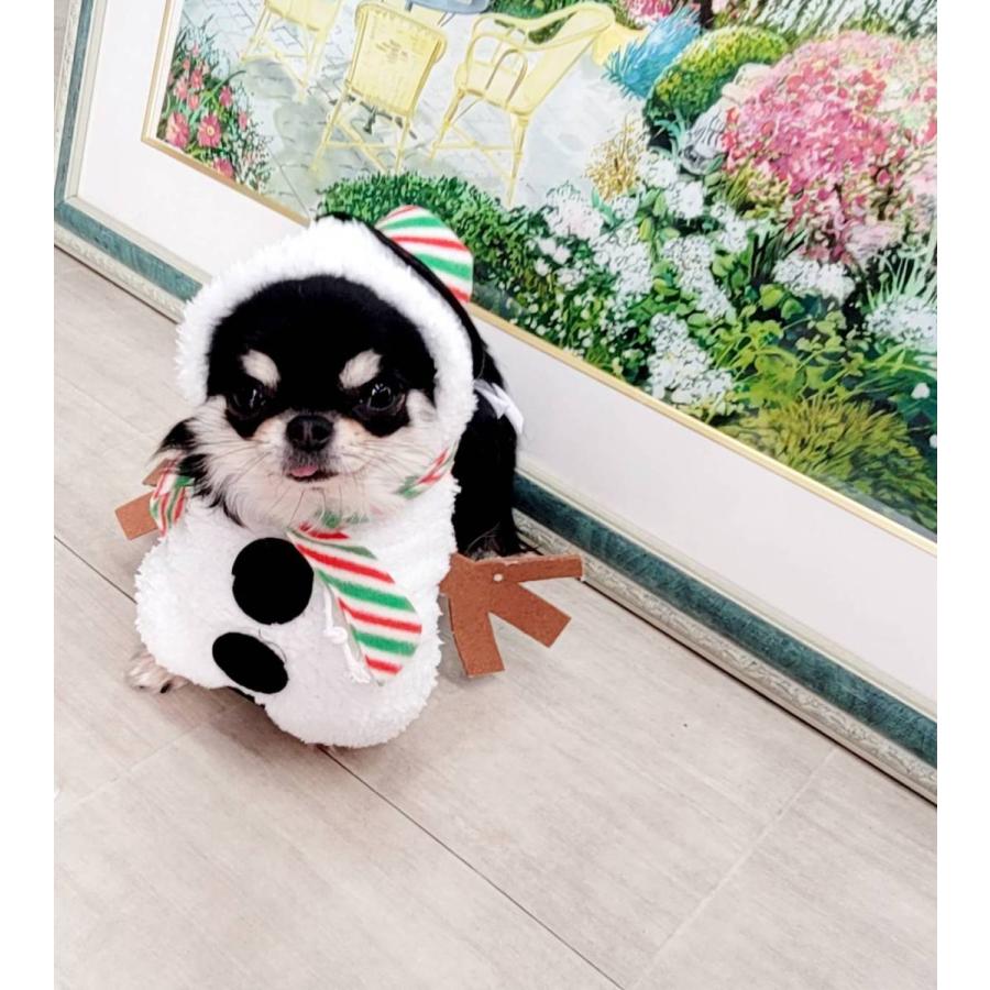 雪だるま コスプレ クリスマス 犬服 ドッグウェア トイプードル チワワ ポメラニアンス もこもこ Petshop Merrily 通販 Yahoo ショッピング