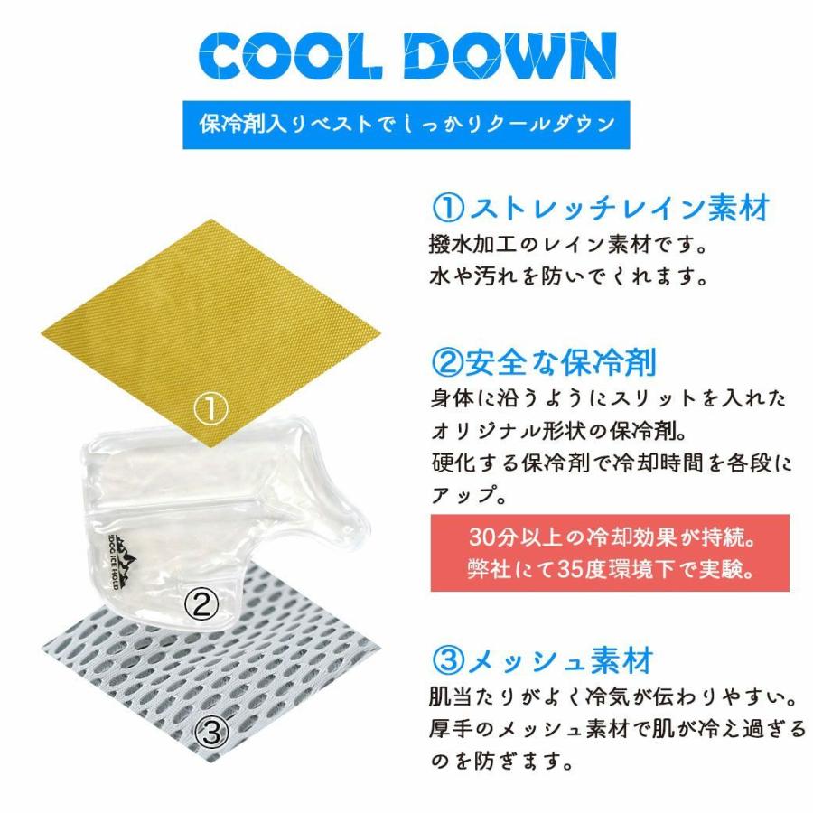 クーリングベスト 保冷剤付 SALE IDOG ICE HOLD 撥水 アイドッグ 暑さ対策 冷感グッズ 熱中症対策 冷却 ひんやり ヒンヤリ クール ベスト クール 犬 2022 :11184:PETSHOP MERRILY 通販 ICE HOLD 保冷剤ベスト ★ブルー G