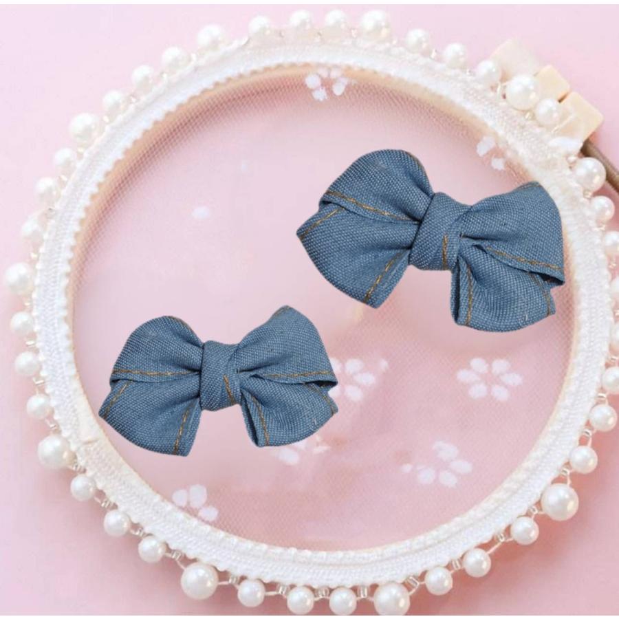 ワンちゃんリボン各種 ビッグリボンファーハーネス+リードSET【名入れ刺繍対応】 犬服・アクセサリー