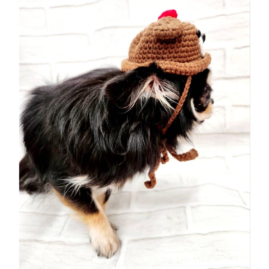 犬の帽子 犬 変身帽子 ニット帽 ケーキ帽子 苺帽子 くまさん帽子 服