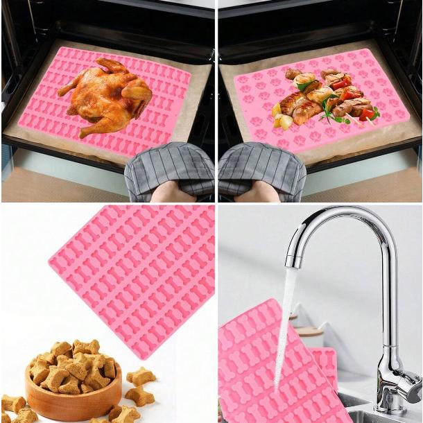 骨 足跡 シリコンモールド パウ 骨型 ボーン ペットフード おやつ