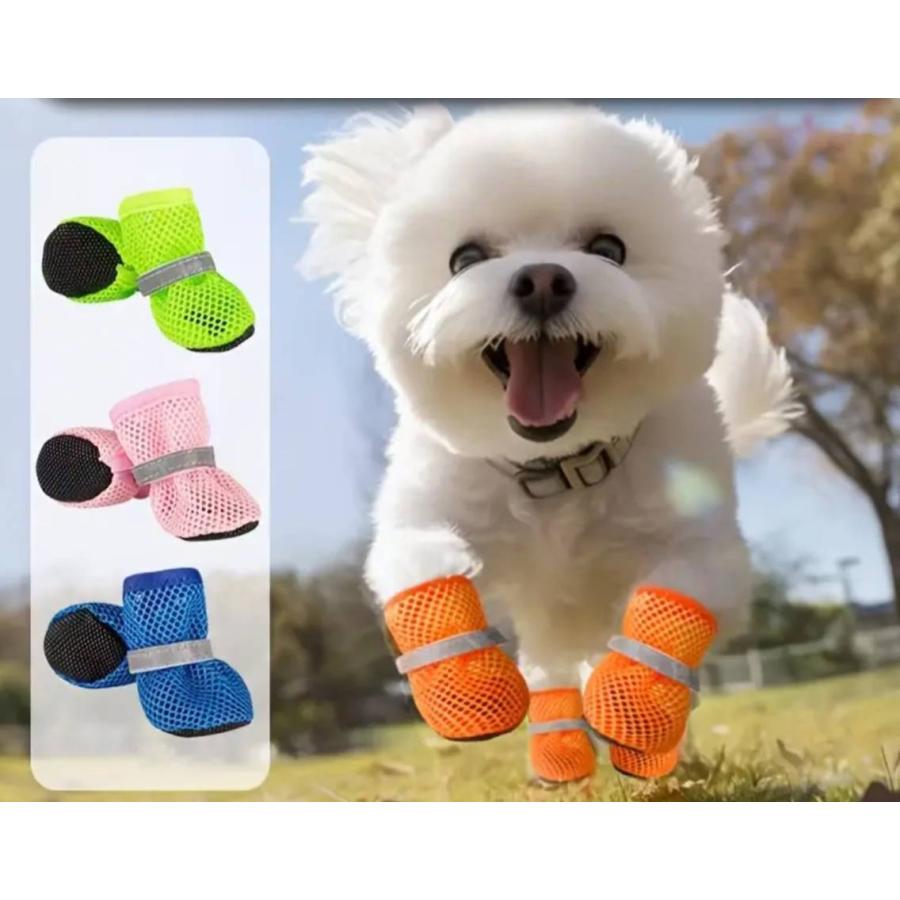 犬 靴 犬の靴 散歩用 犬用靴 犬靴 ドッグシューズ 脱げない 滑り止め 小型犬 レインシューズ ブーツ ペットシューズ ドッグブーツ 防水ドッグシューズ | LIFELIKE