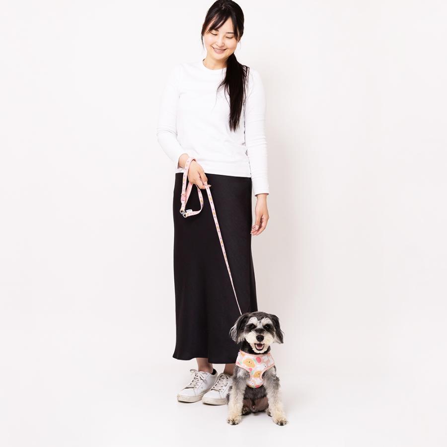 ミッフィー ハーネス 犬用ハーネス リード miffy リンゴ柄 りんご 胴輪