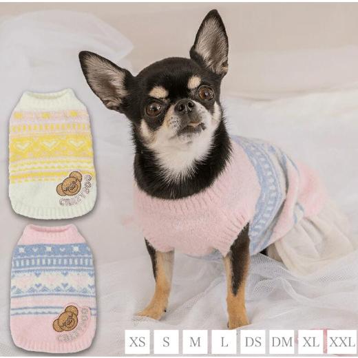 ノルディック柄マシュマロニット CRAZYBOO -クレイジーブー XS.Sサイズ