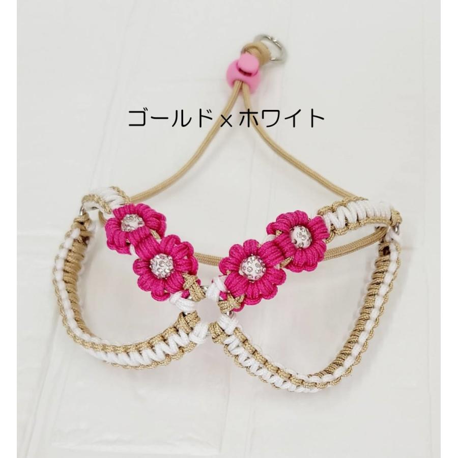 犬のハーネス Kaiware パラコードハーネス 胴輪 リード ハーネス