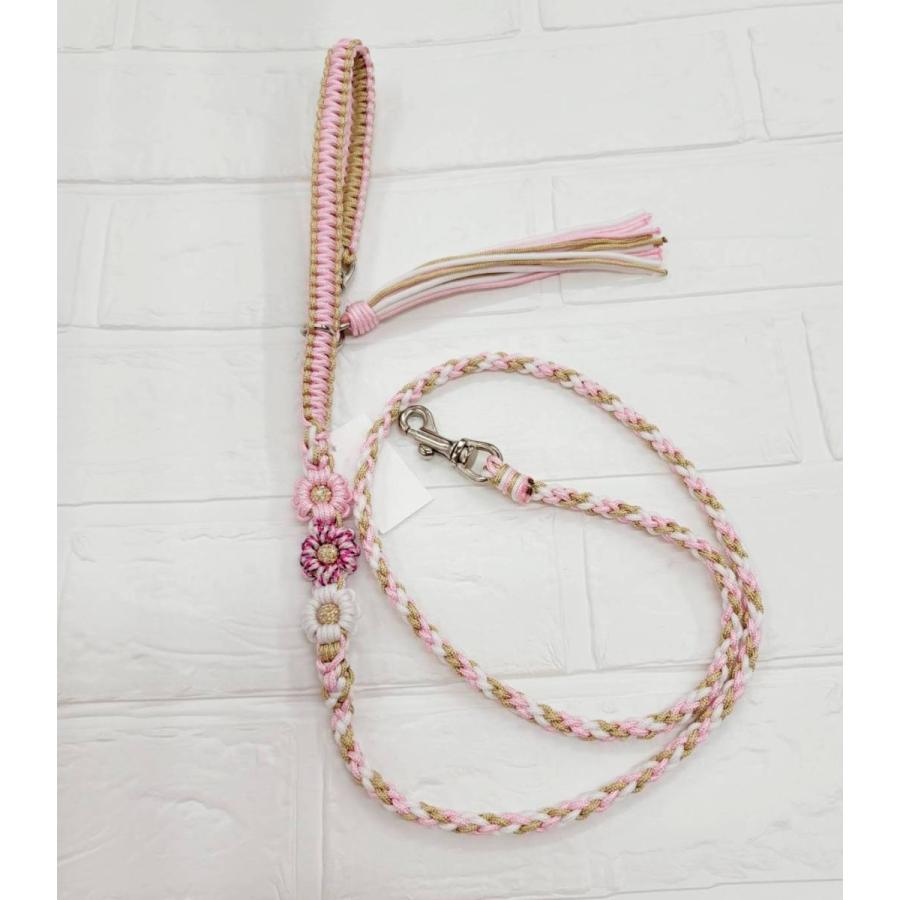 犬用リード Kaiwareパラコードリード Sサイズ パラシュートコード 軽い