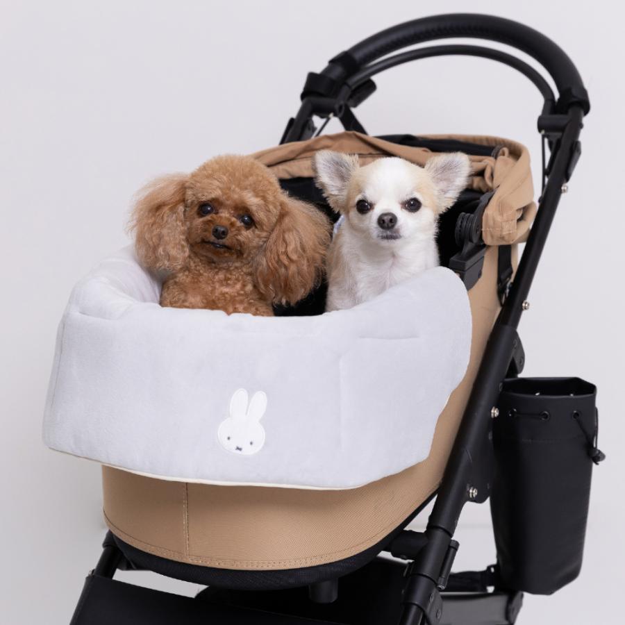 ミッフィー 犬 カートクッション あごのせ カート用 クッション ペット