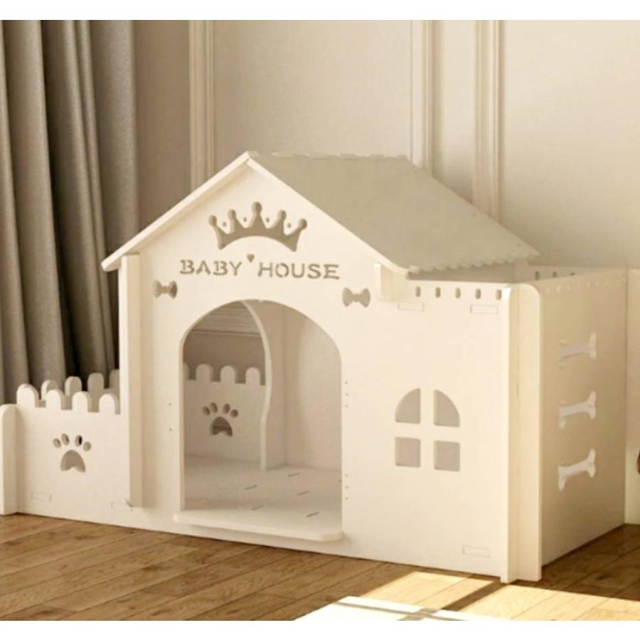 25 Off 送料無料 Baby House ドックハウス お庭付き わんこ 犬用ベッド わんこのベッド 小型犬 可愛い 犬小屋 防水 Alaxione Fr