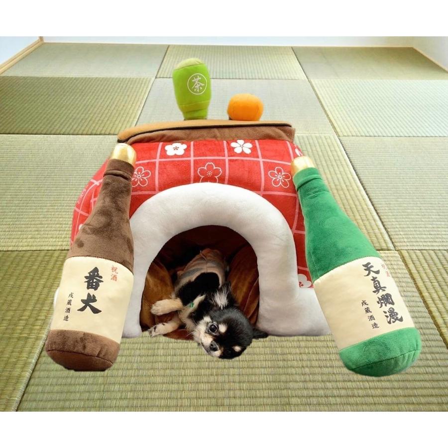 こたつベッド 福 桜 かっこいい わんこ 犬用ベッド わんこのベッド 小型犬 可愛い 猫用ベッド にゃんこのベッド おこた 8697 Petshop Merrily 通販 Yahoo ショッピング