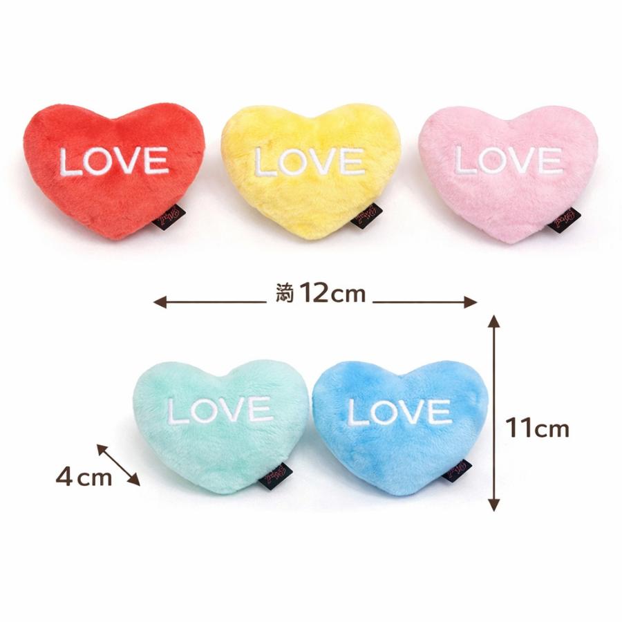 ハート リアル バレンタイン わんこのおもちゃ 犬のおもちゃ
