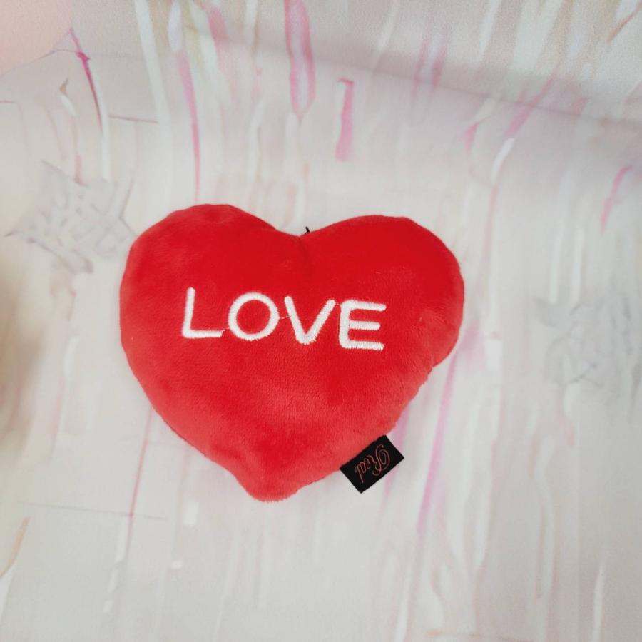 ハート リアル バレンタイン わんこのおもちゃ 犬のおもちゃ