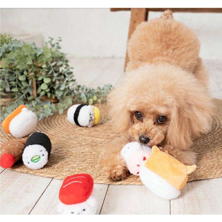 Solgra（ソルグラ） お寿司 犬用 犬のおもちゃ 犬 ぬいぐるみ ペット