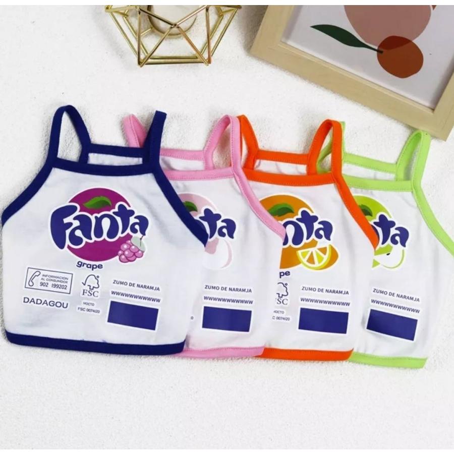 Sale タンク ファンタ Fanta 子犬 犬服 トイプードル チワワ 小型犬 パピー 小さい 可愛い Tシャツ 夏服 安い 春 夏 春夏 9874 Petshop Merrily 通販 Yahoo ショッピング